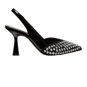Michael Kors Chelsea Slingback Pointed Toe Pump Size 6